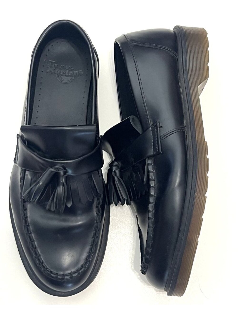 Dr. Martens Adrian Unisex Smooth Leather Preppy Loafers Mens 11M / Women's 12